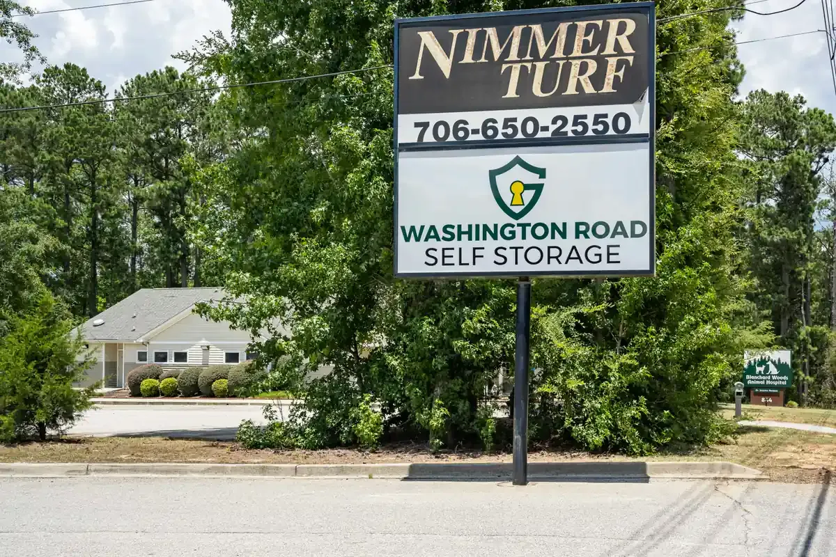 Washington Rd Self Storage Blanchard - Exterior Front 1