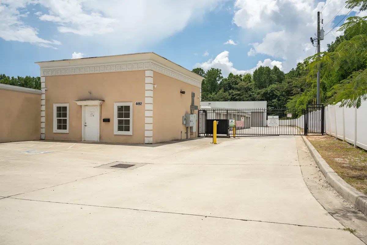 Washington Rd Self Storage - Exterior Gated Entrance 2
