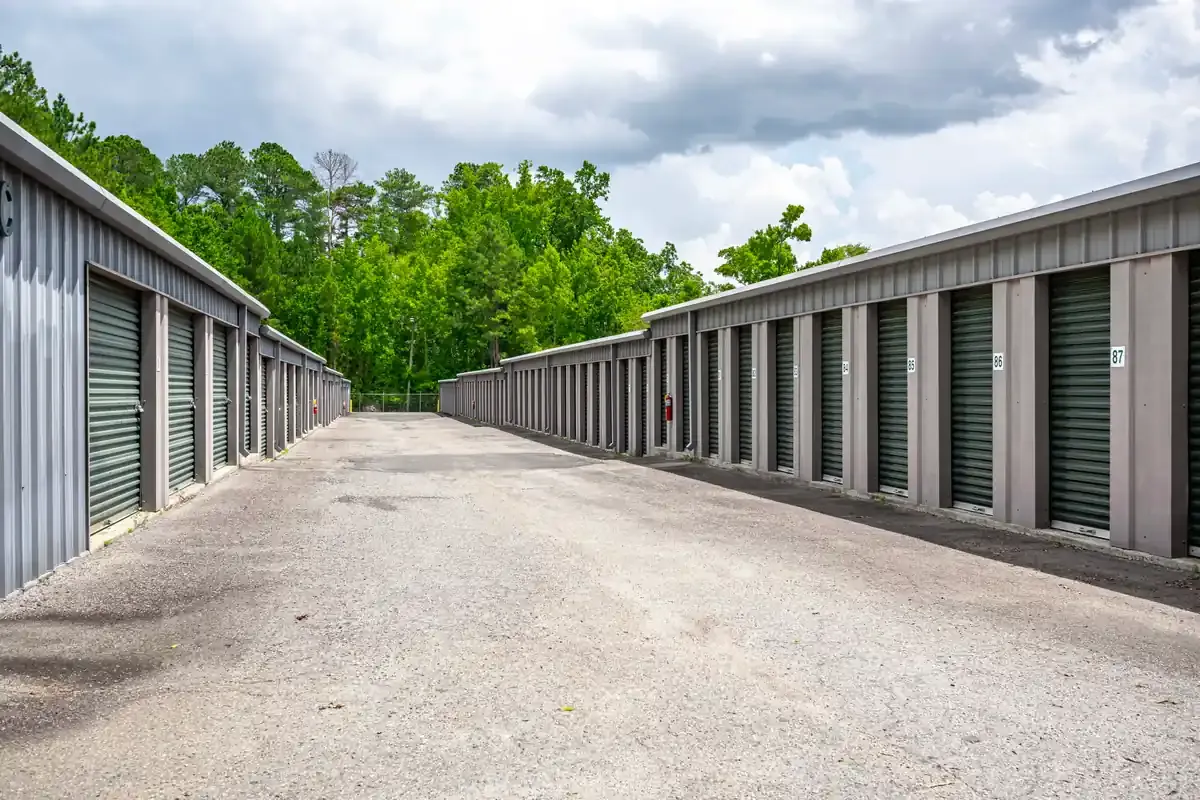 Washington Road Self Storage - Legacy - Exterior Drive Up Units 1