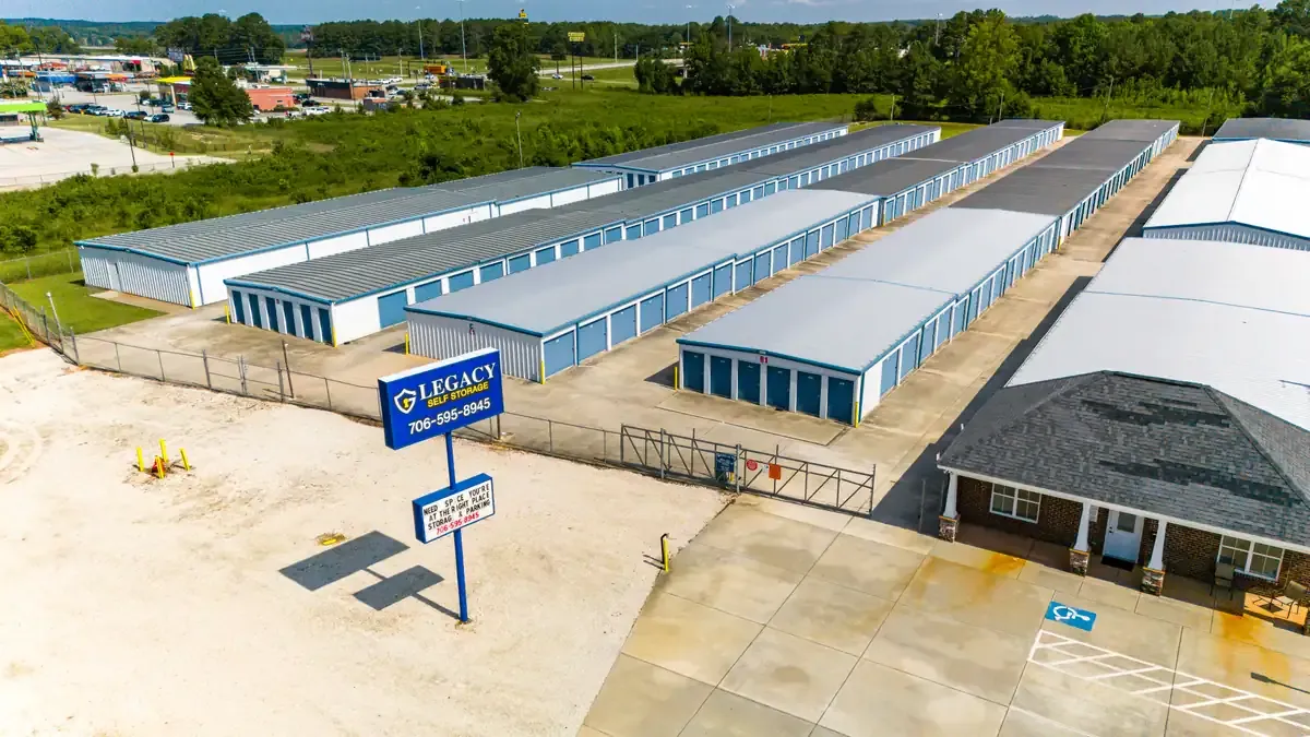 Legacy Self Storage Thomson GA - Aerial