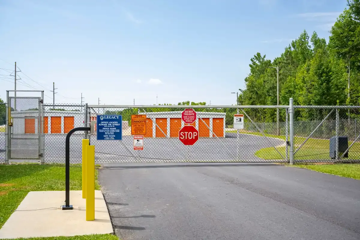 Legacy Self Storage Thomson GA - Gated Entrance2