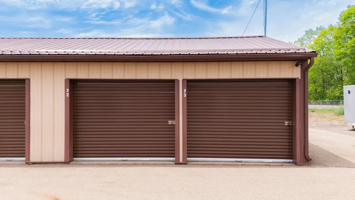 Legacy Self Storage outdoor units