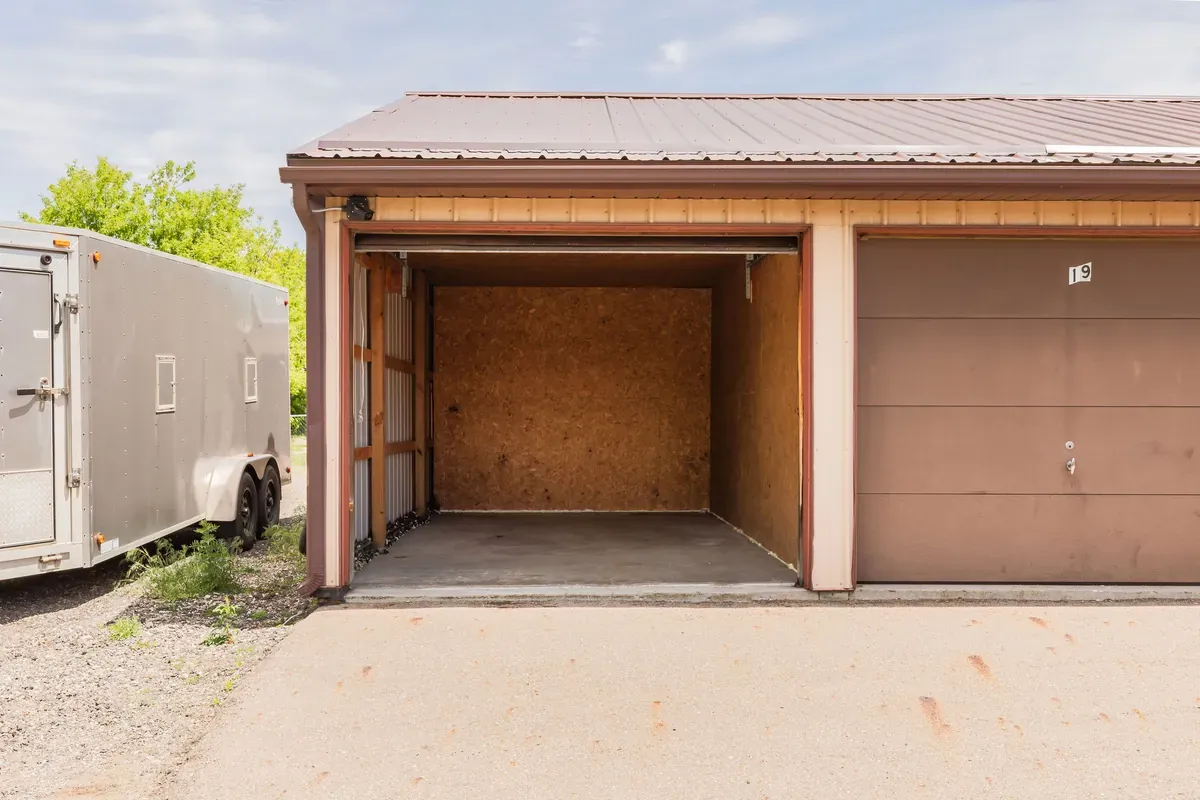 Legacy Self Storage inside a unit