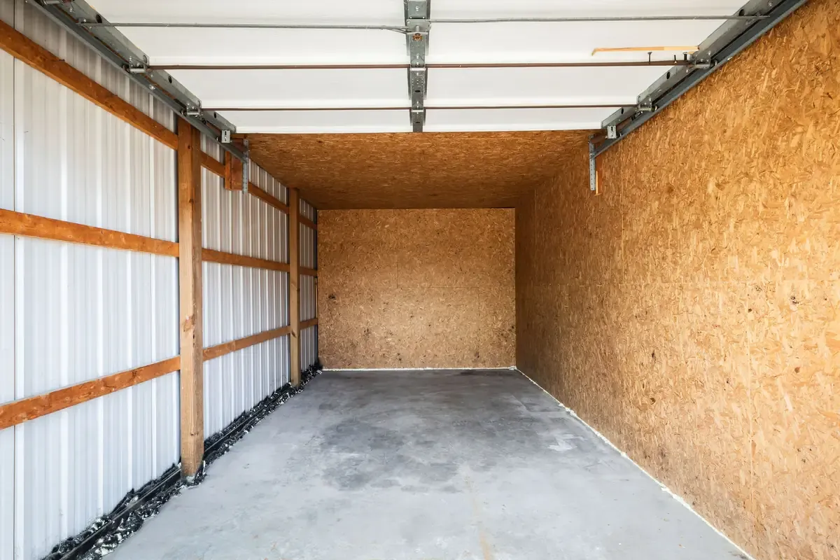 Legacy Self Storage inside a unit