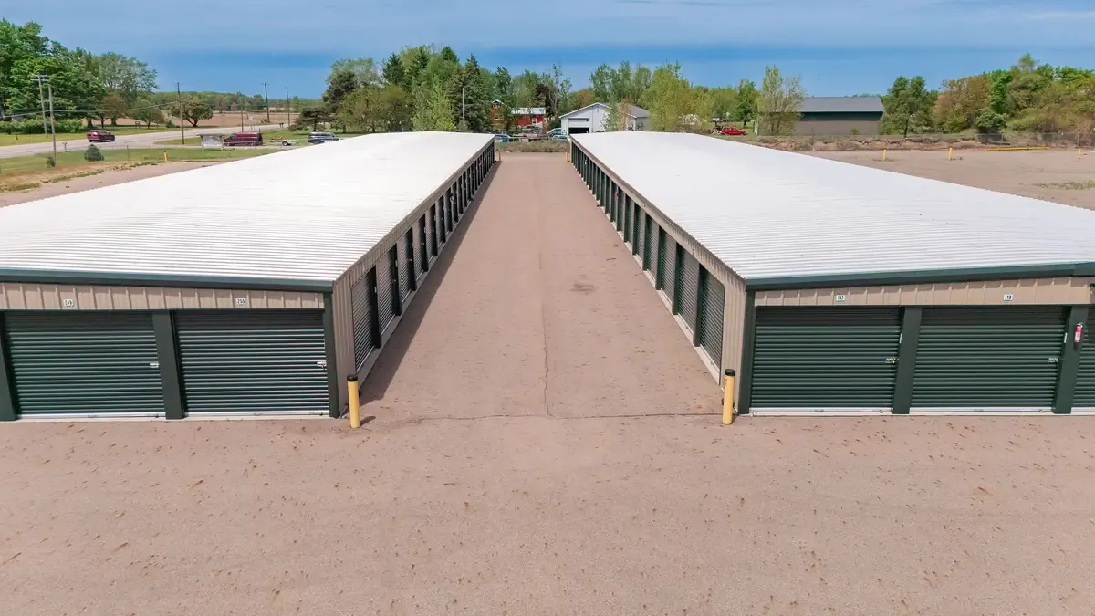 Legacy Self Storage Winstanley drone view
