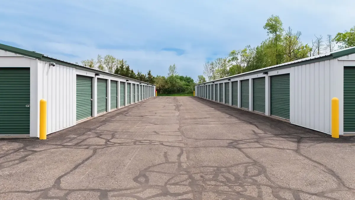 Legacy Self Storage Milwood outdoor units 
