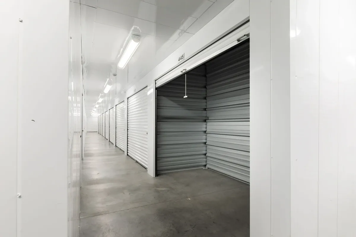 Legacy Self Storage Grand River inside indoor units